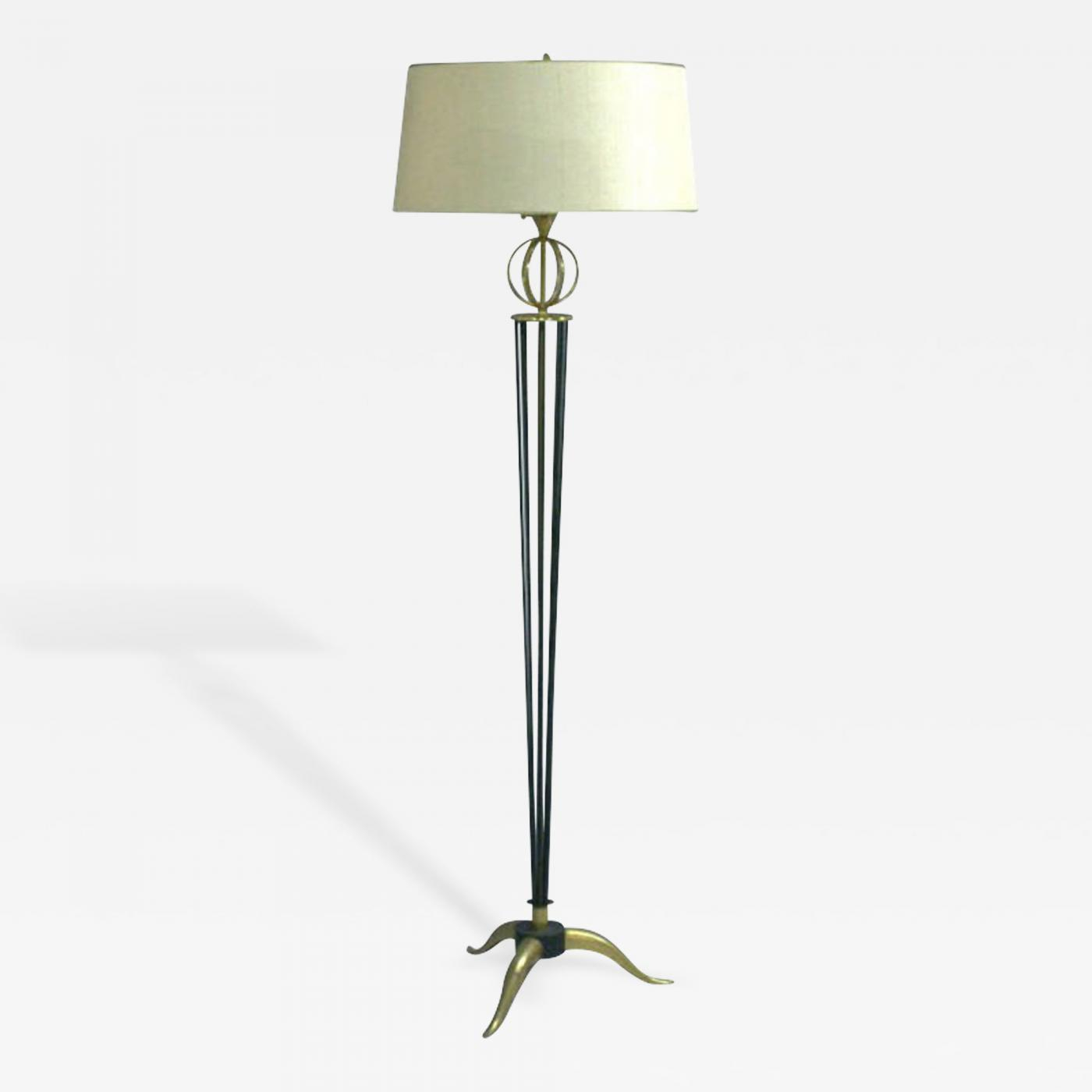 Maison Arlus Fine French 1950s Floor Lamp Arlus throughout dimensions 1400 X 1400