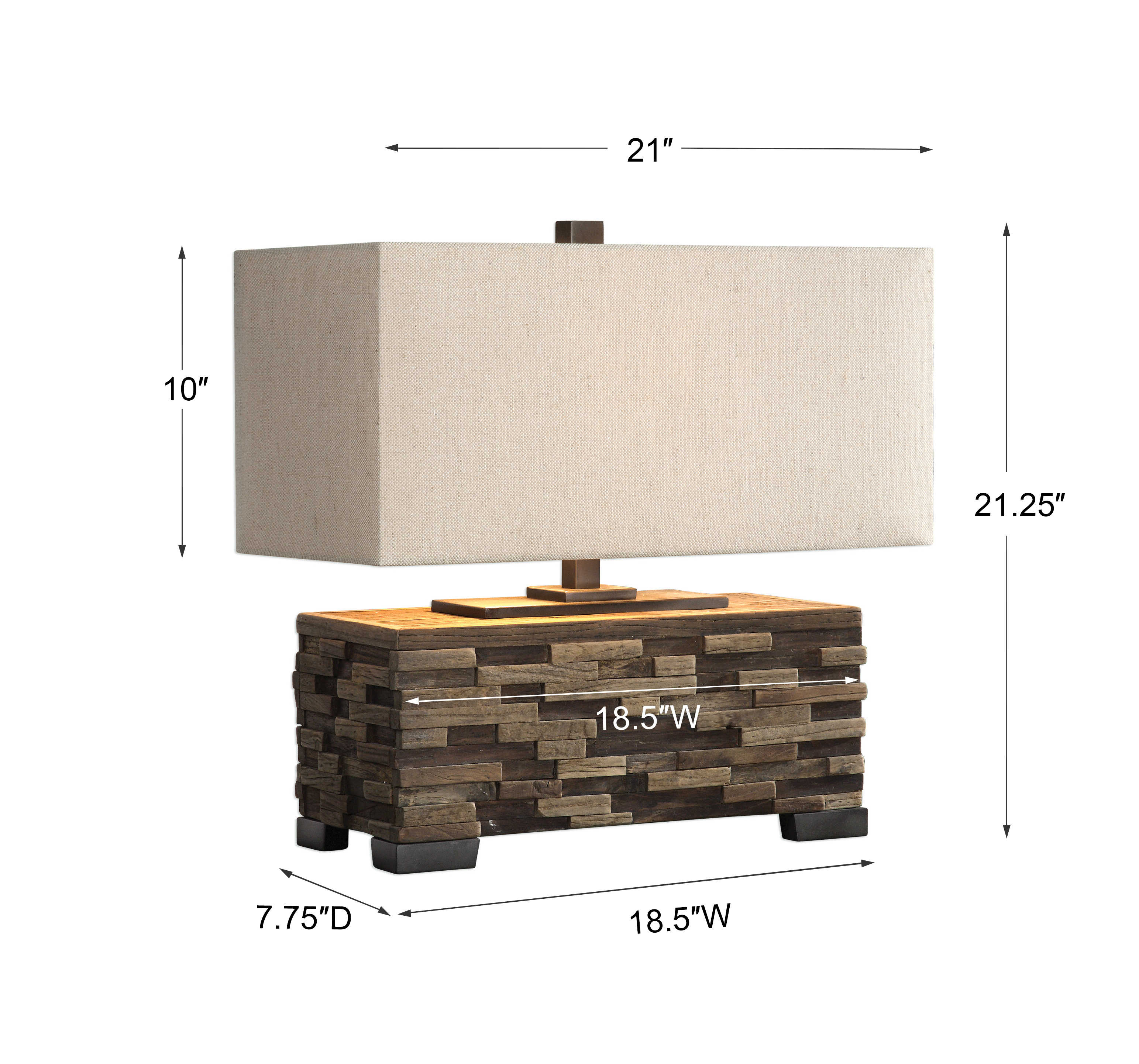 Malia Table Lamp Uttermost with proportions 3086 X 2884