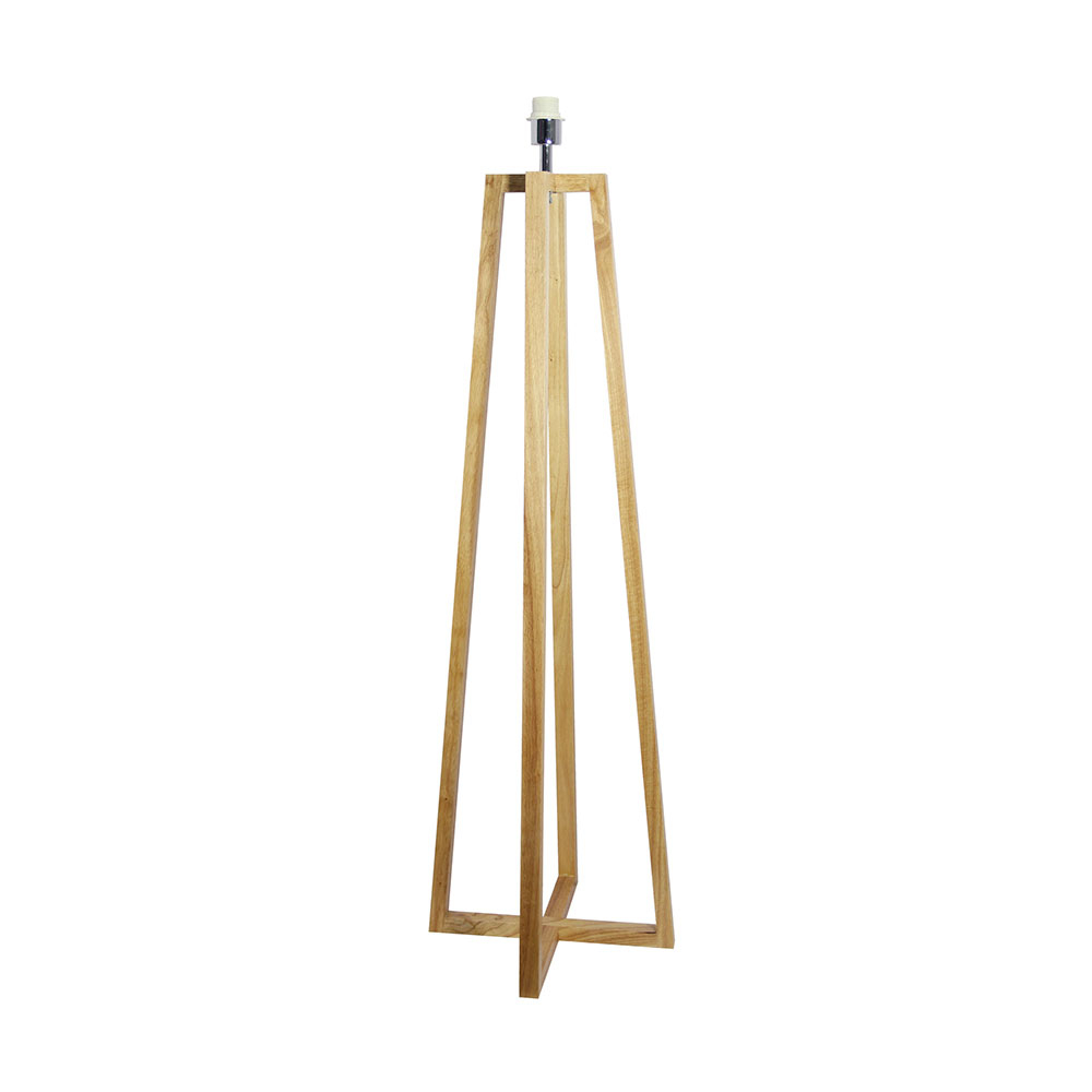 Malmo 1 Light Timber Floor Lamp Base Only Ol93513 in sizing 1000 X 1000