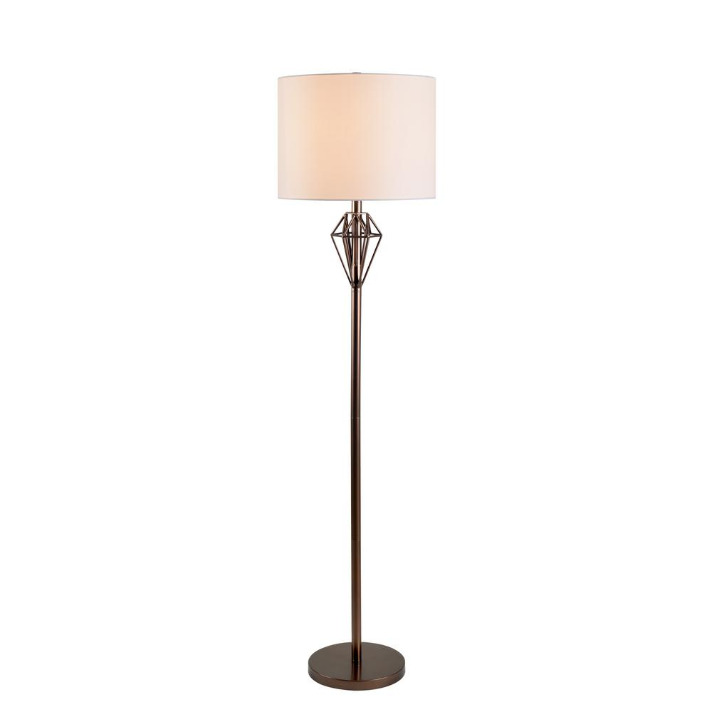 Manor Brook Perth 60 In Copper Floor Lamp within dimensions 1000 X 1000