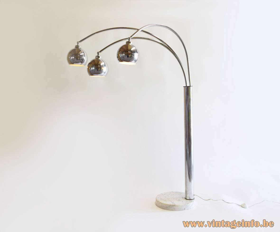 Marble And Chrome Eyeball Floor Lamp Vintage Info All inside sizing 1180 X 976