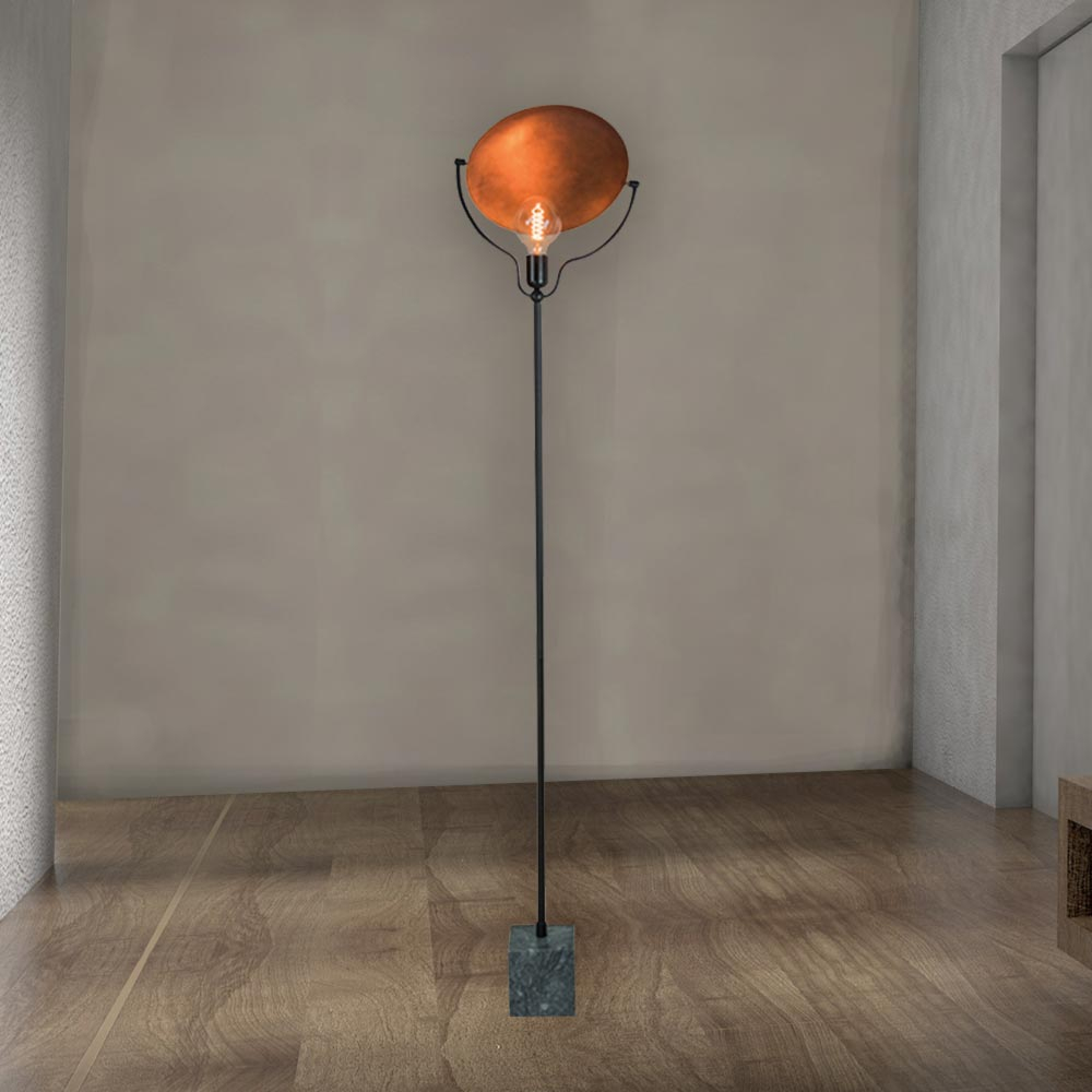 Marble Copper Floor Lamp Cl 37184 in proportions 1000 X 1000