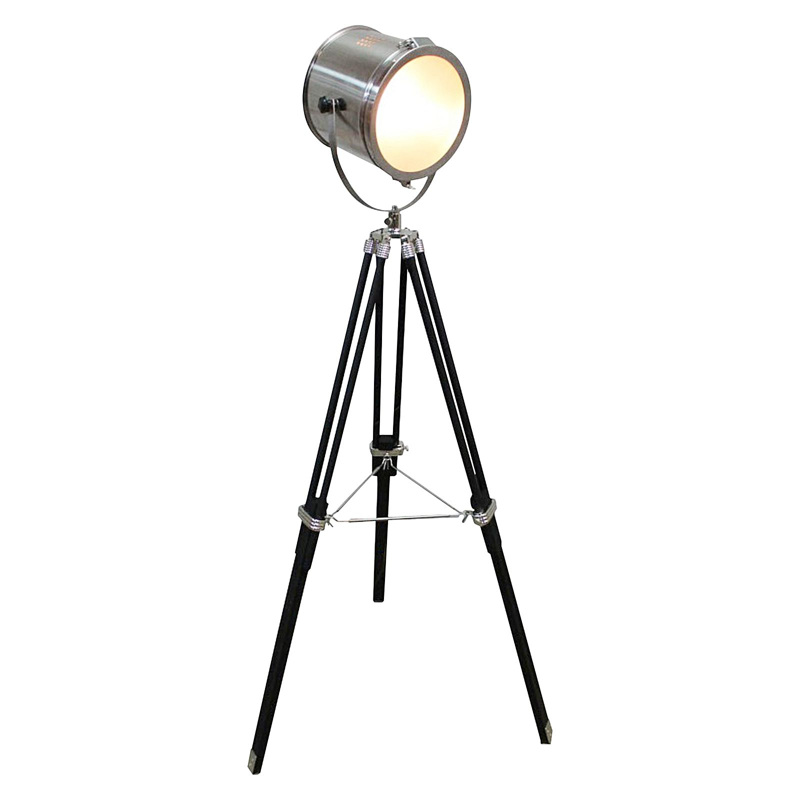 Marine Nautical Searchlight Tripod Floor Lamp with regard to proportions 1600 X 1600
