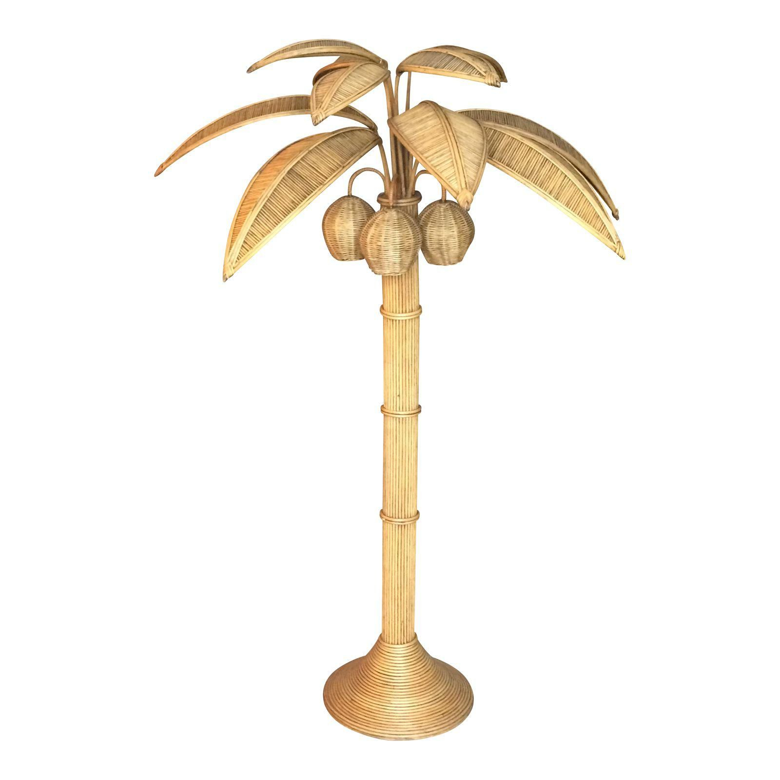 Mario Lopez Torres Rattan Palm Tree Floor Lamp Tree Floor throughout sizing 1600 X 1600