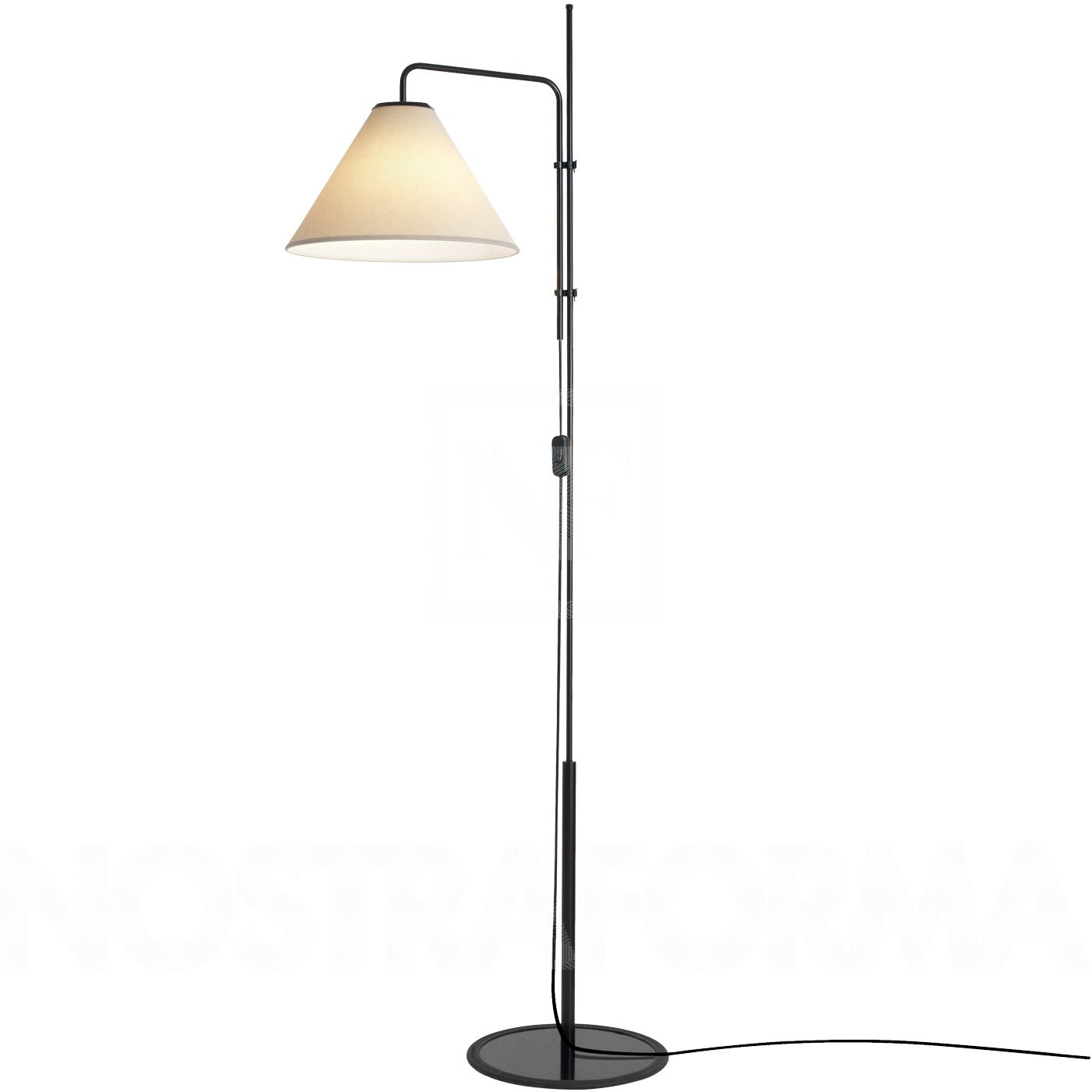 Marset Funicul Fabric Floor Lamp with regard to dimensions 1400 X 1400