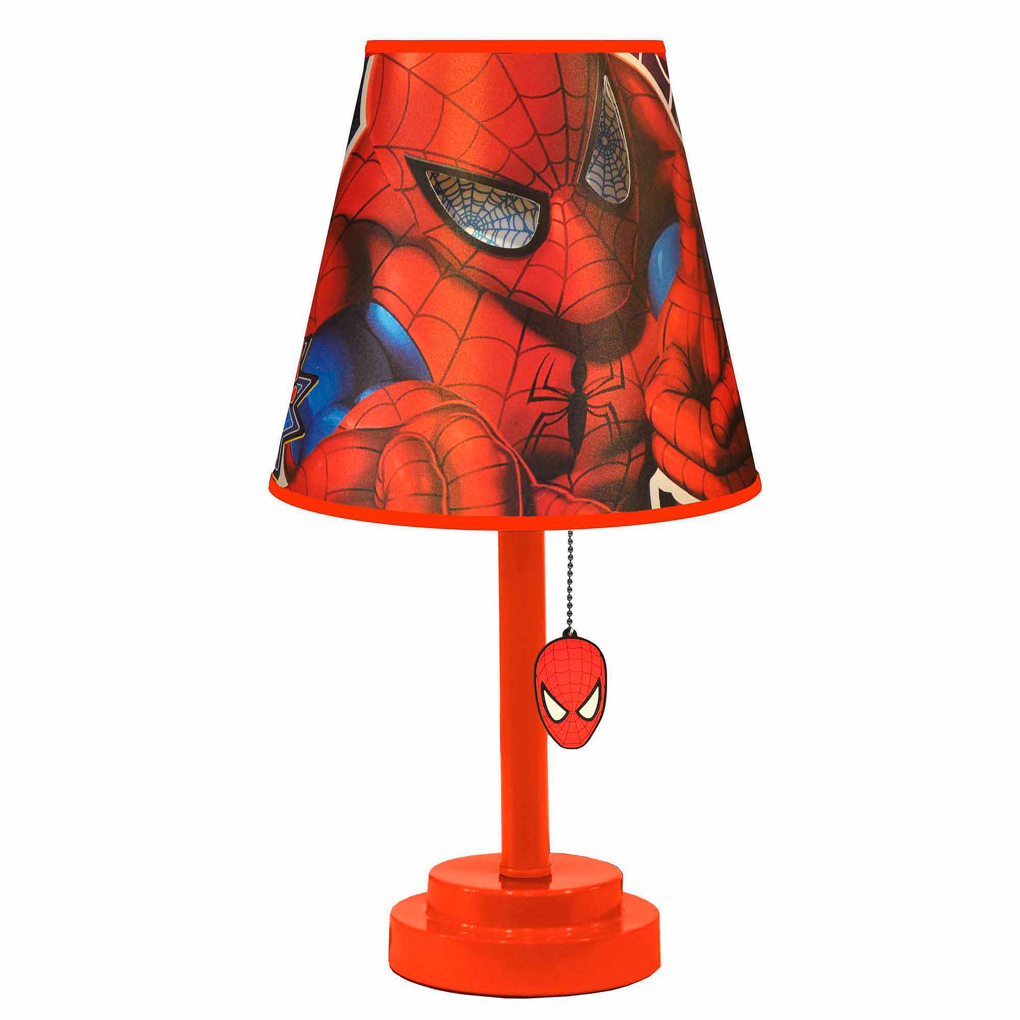 Marvel Spiderman Kids Room Die Cut Table Lamp Walmart throughout measurements 2000 X 2000