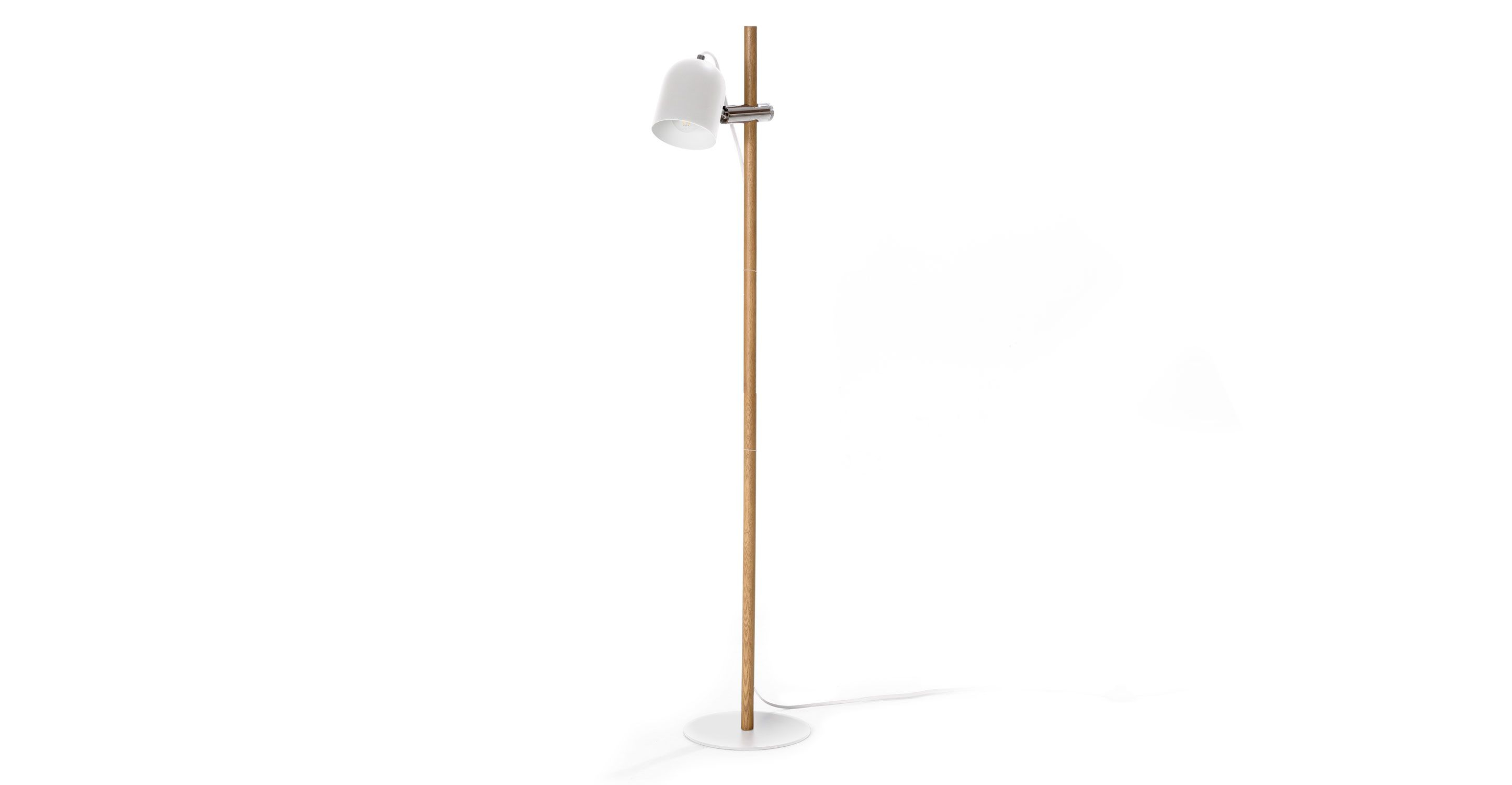 Mast White Floor Lamp Lighting Article Modern Mid within dimensions 2890 X 1500