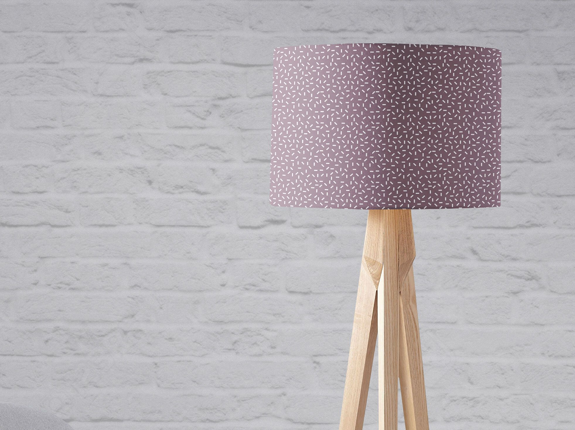 Mauve Lampshade Purple Lamp Shade Mauve Home Decor intended for size 1963 X 1469