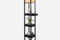 Maxwell Drawer Led Floor Lamp Shelf Combination Modern for proportions 1024 X 1024