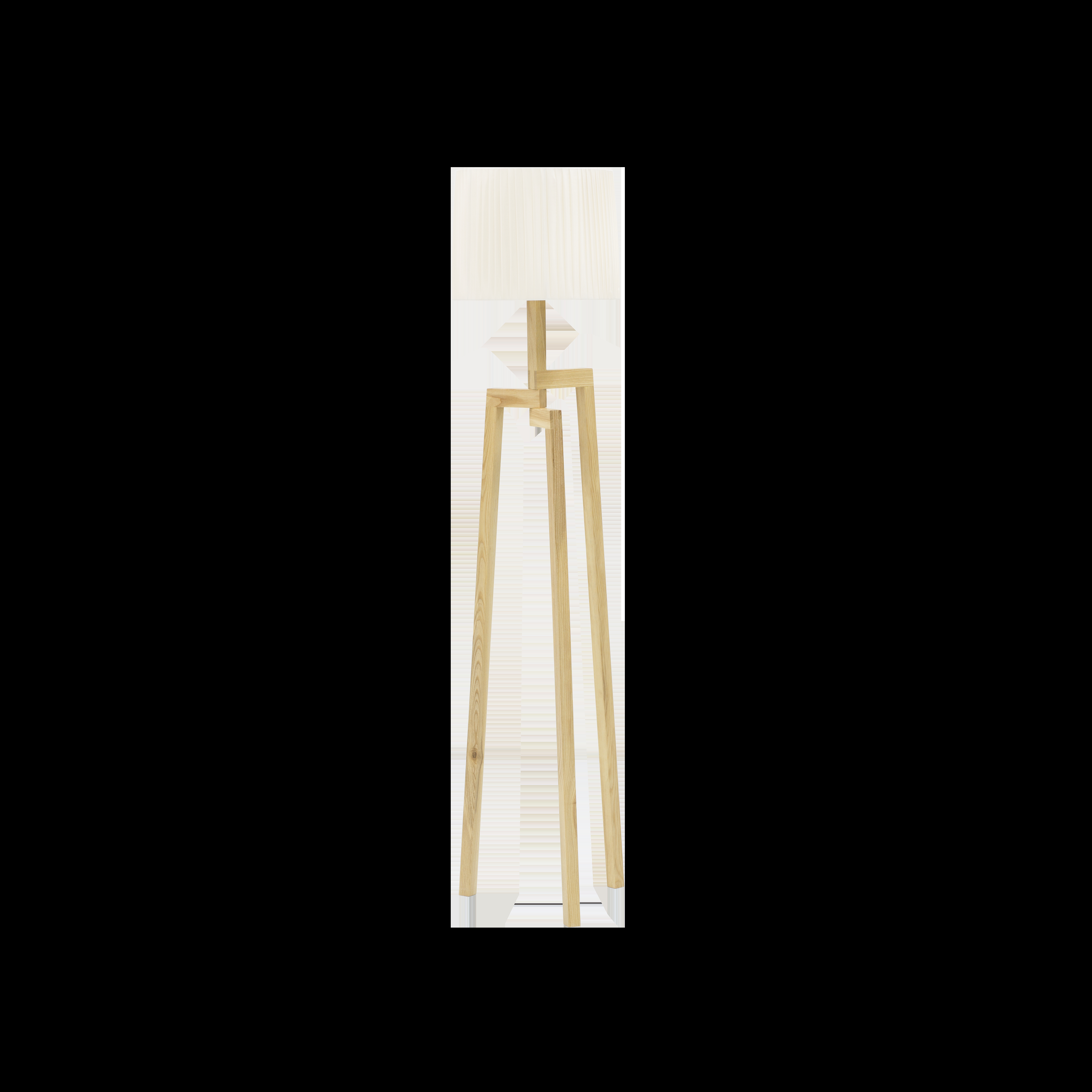 Maya Floor Lamp Oak White Oak Leg White Shade In 2019 within measurements 3600 X 3600