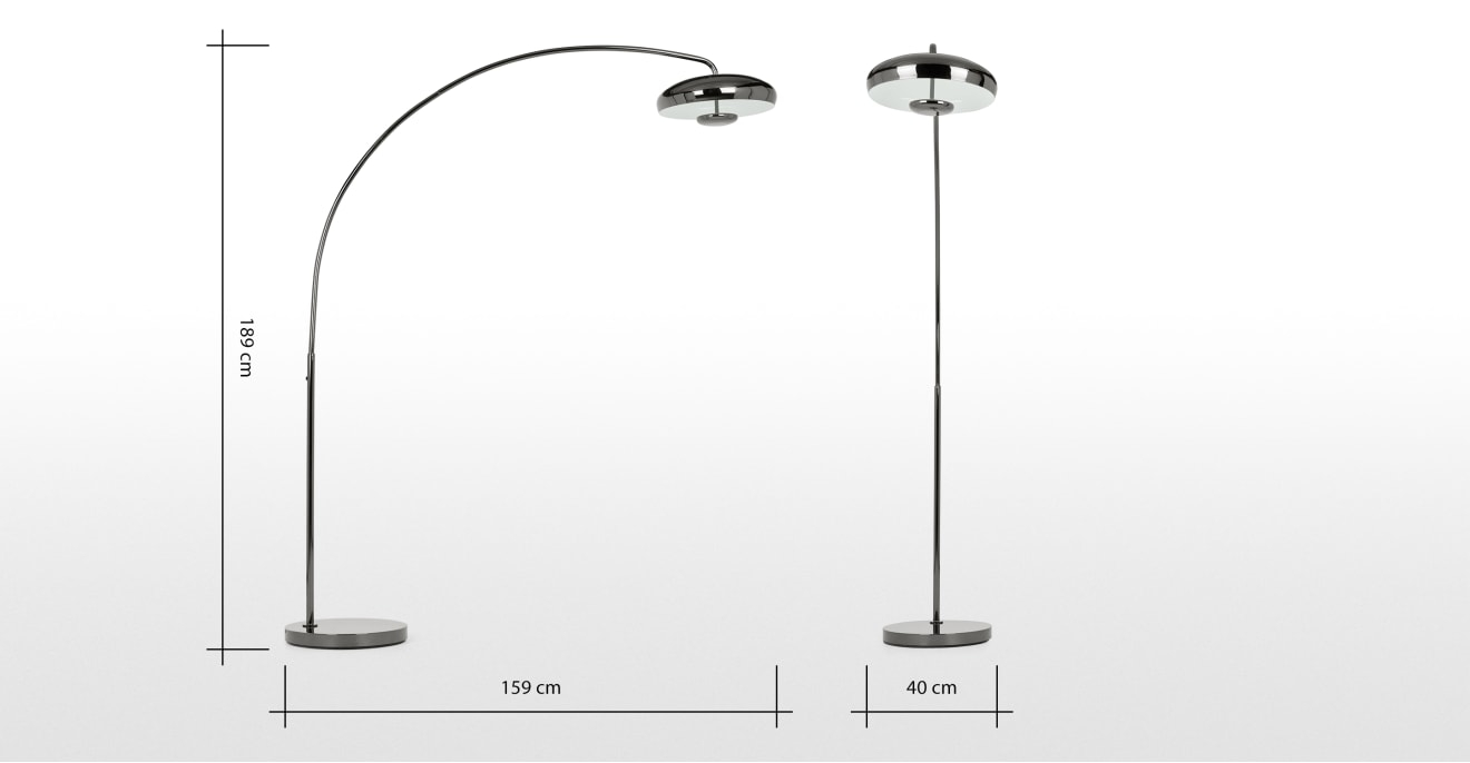 Mayer Led Stehlampe Schwarz Made with regard to proportions 1320 X 686