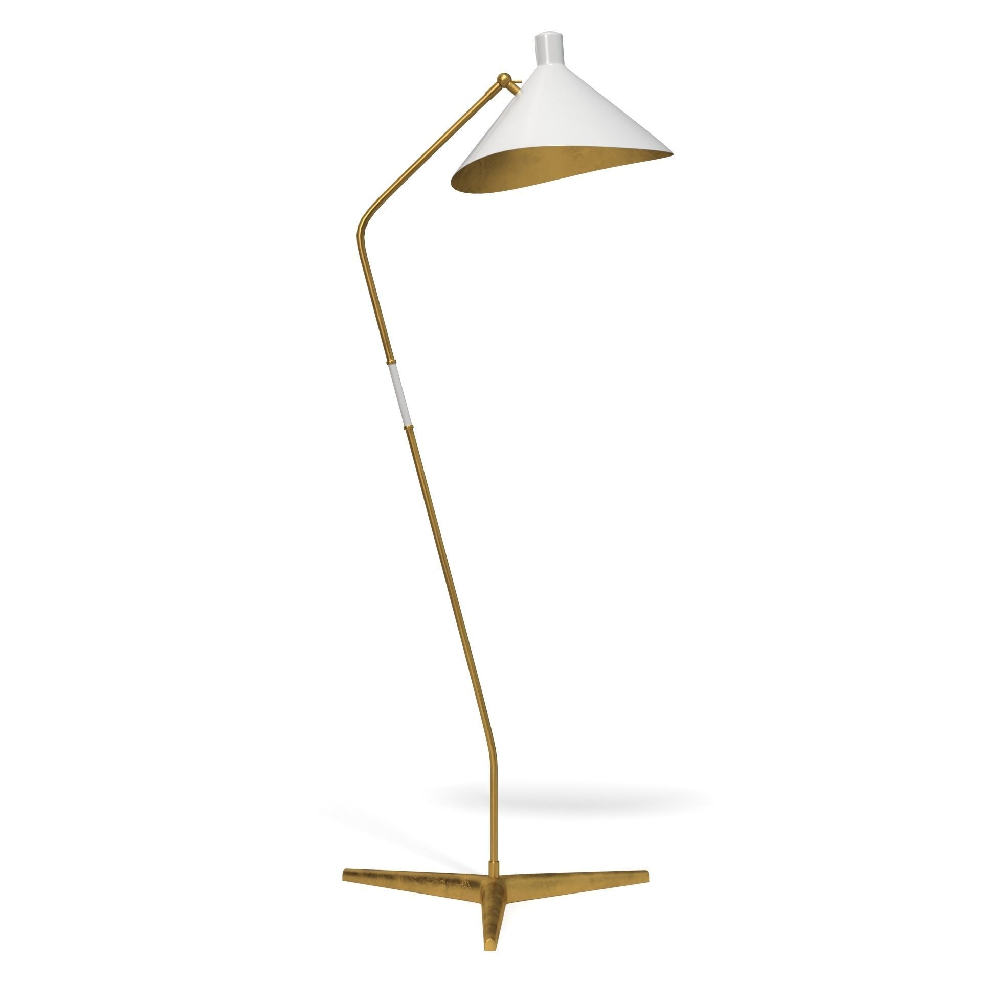 Mayotte Large Offset Floor Lamp 3d Model within measurements 1920 X 1920