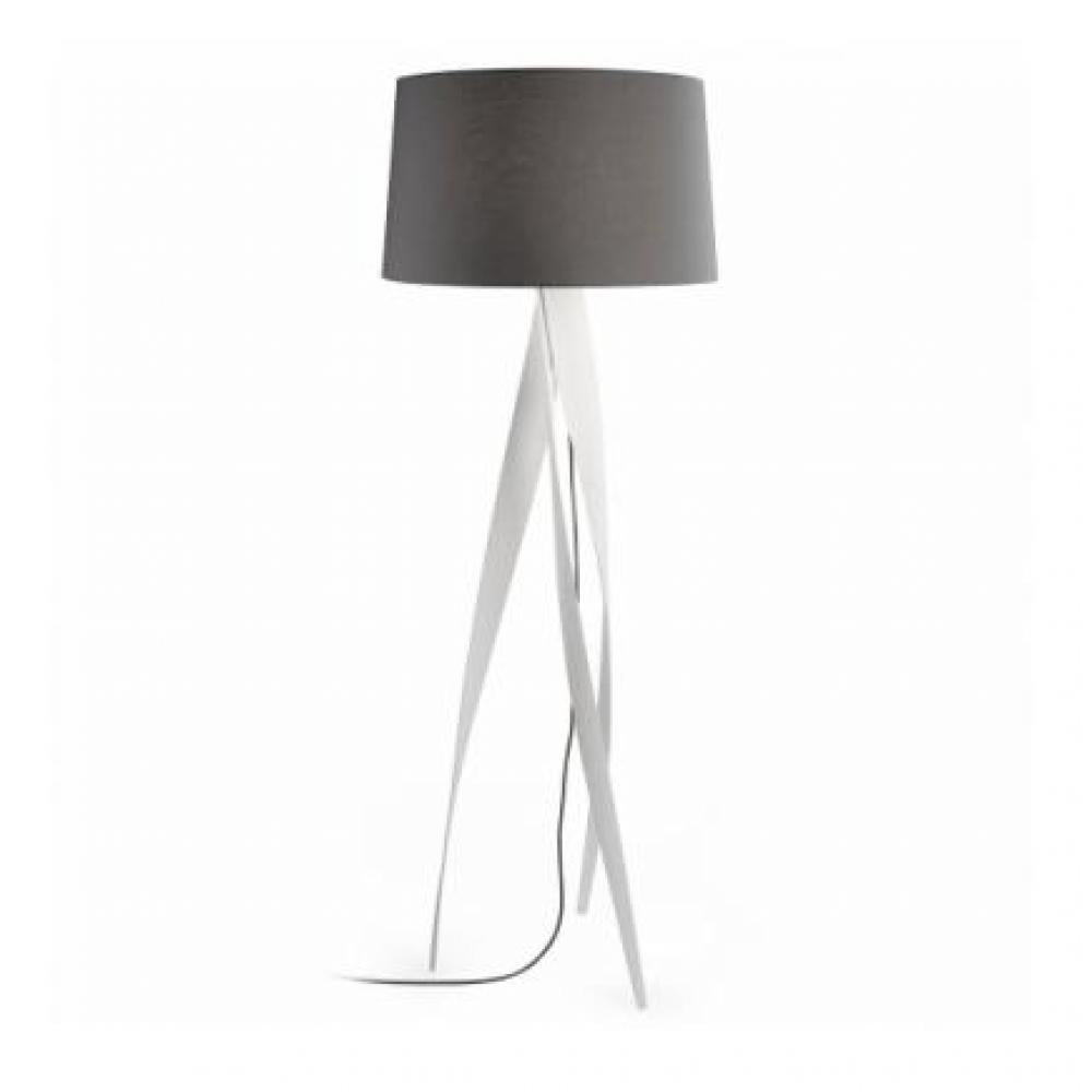Medusa Floor Lamp 1xe27 30w Lampshade Small Grey within dimensions 1000 X 1000