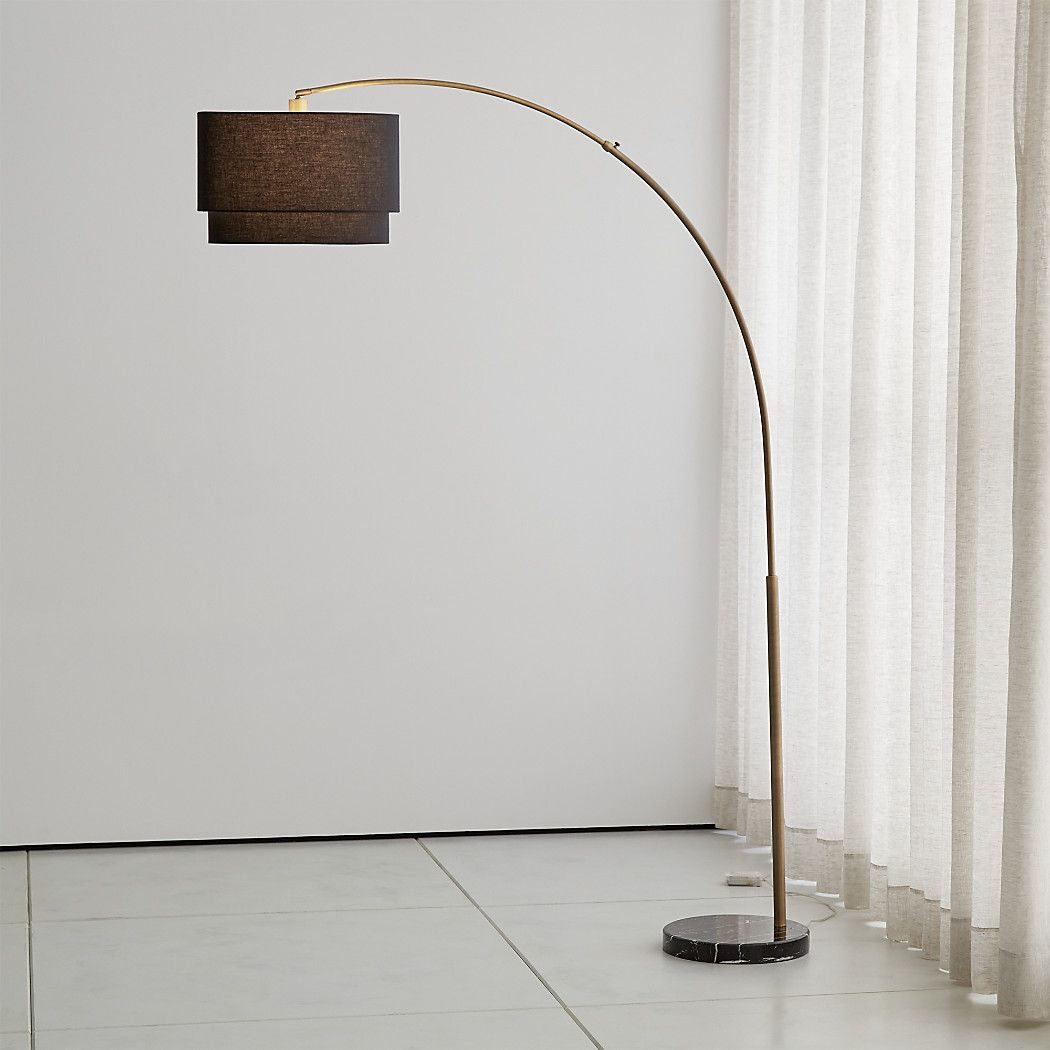 Meryl Arc Floor Lamp In 2019 Living Room Arc Floor Lamps with measurements 1050 X 1050