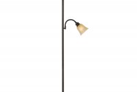 Metal 100 Watt Torchiere Lamp With 60 Watt Reading Lamp for proportions 3500 X 3500