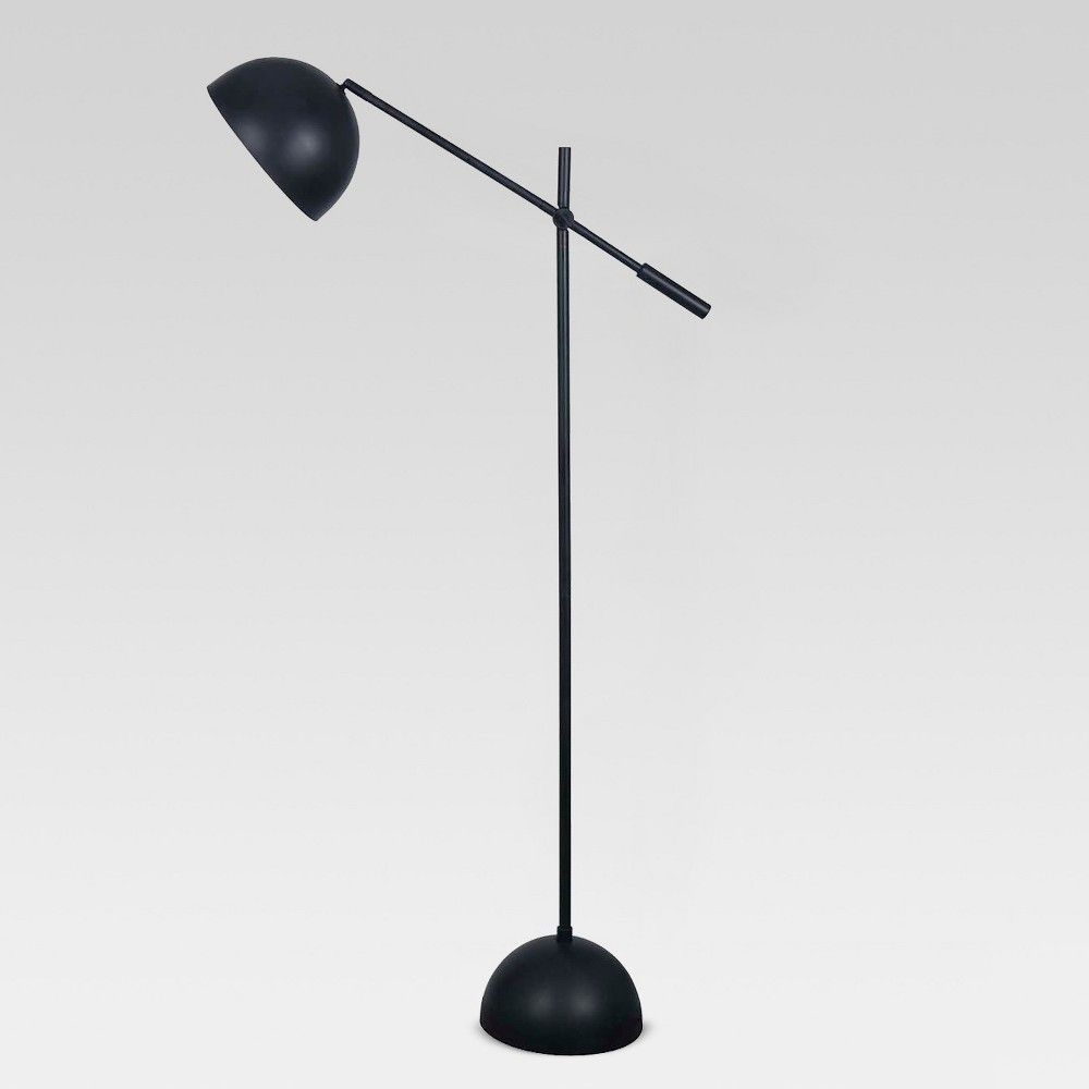 Metal Dome Task Floor Lamp Black Includes Energy Efficient intended for size 1000 X 1000