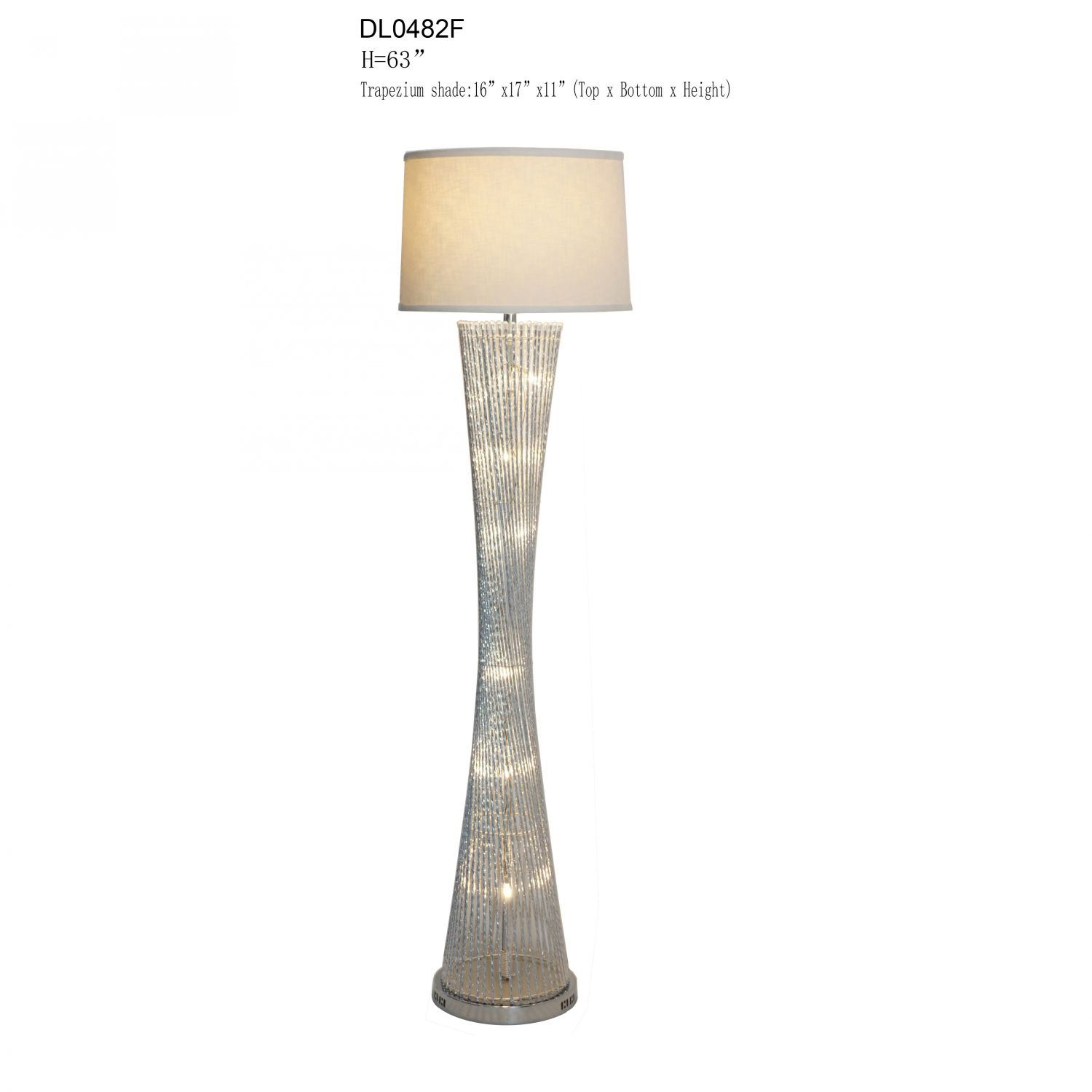 Metal Floor Lamp With Led Bulbs with proportions 1500 X 1500