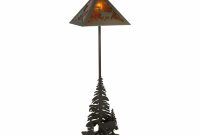 Meyda Tiffany Lone Deer Multi Color Floor Lamp inside proportions 4735 X 3552