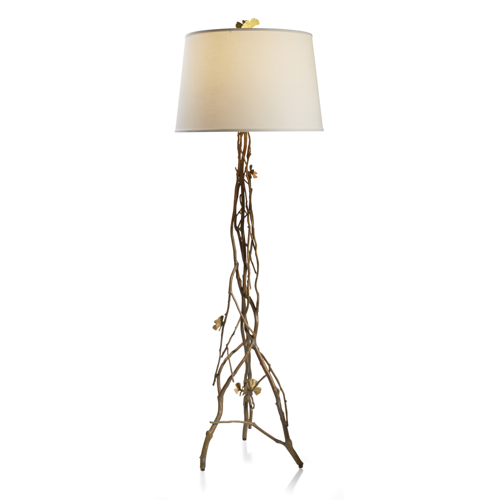 Michael Aram Butterfly Ginkgo Floor Lamp pertaining to dimensions 1000 X 1000