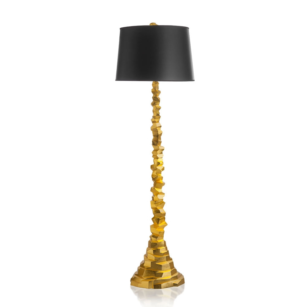 Michael Aram Rock Floor Lamp Goldtone in proportions 1000 X 1000