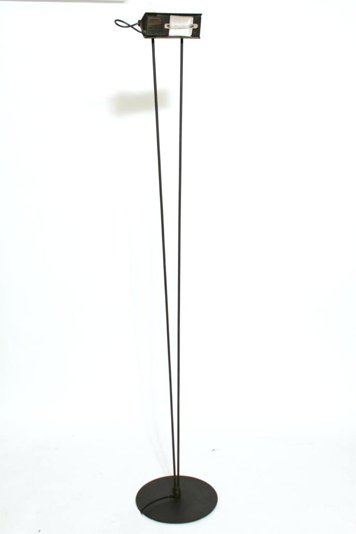 Mid Century Modern Black Metal Floor Lamp Comprador pertaining to dimensions 734 X 1100