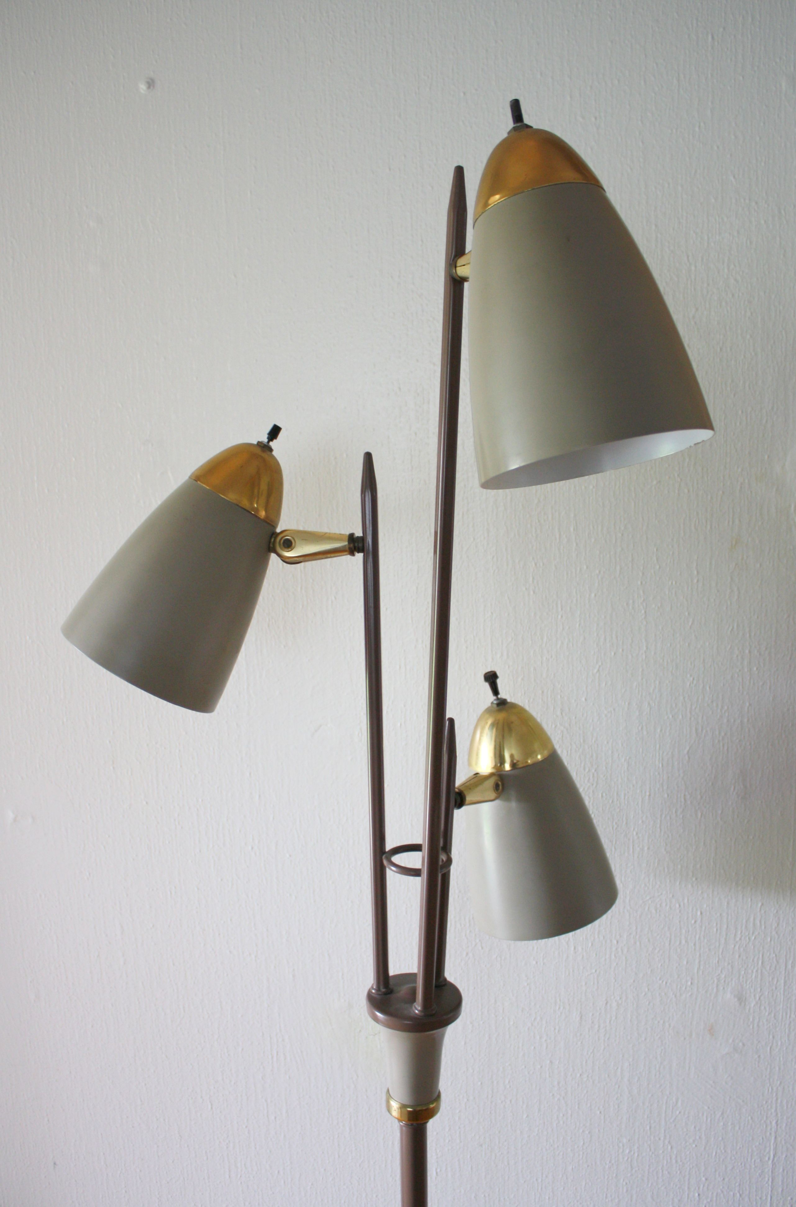 Mid Century Modern Bullet Floor Lamp This Is A Mid Century for size 2563 X 3888
