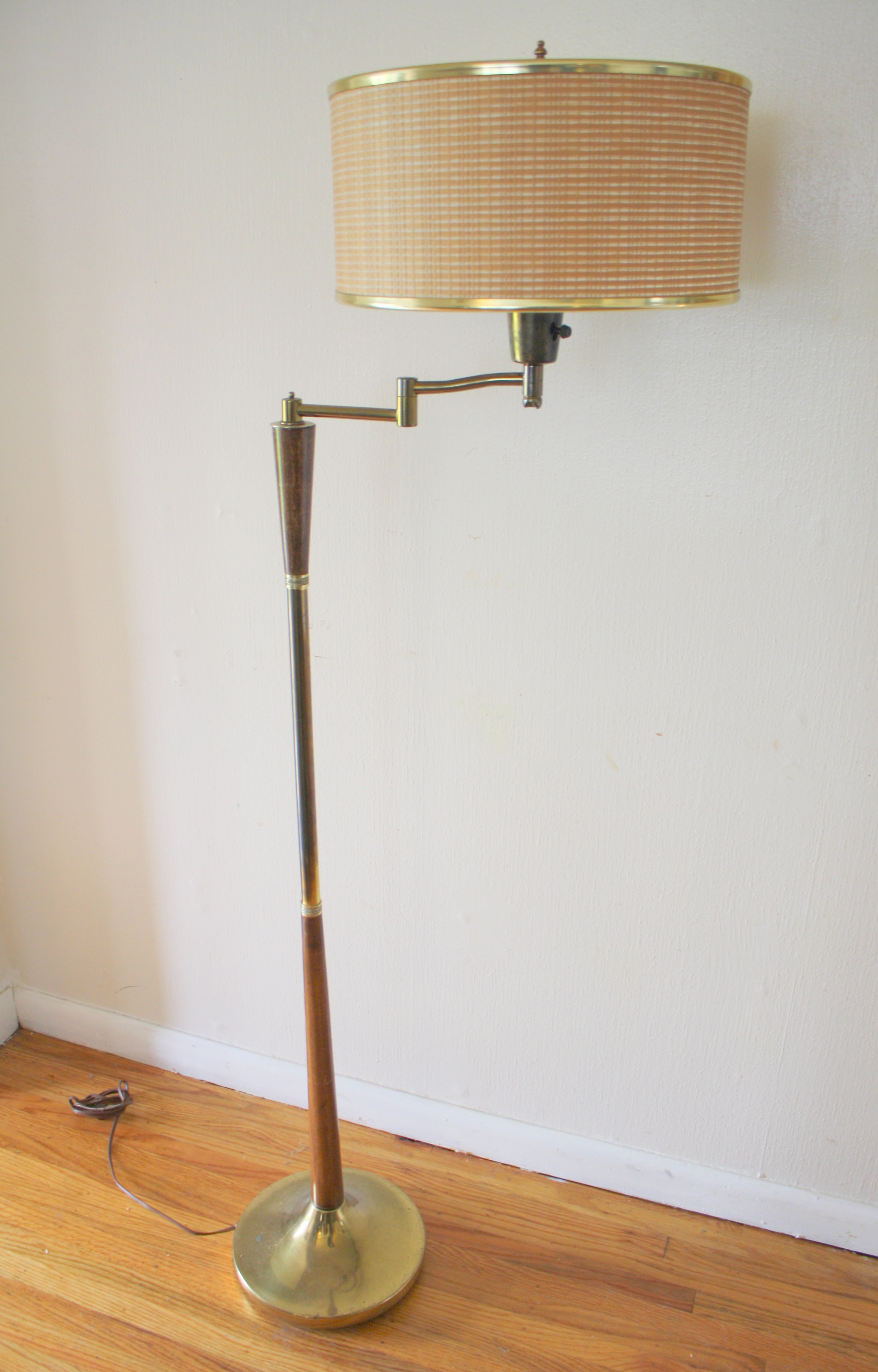 Mid Century Modern Swing Arm Floor Lamps Picked Vintage in proportions 2460 X 3842