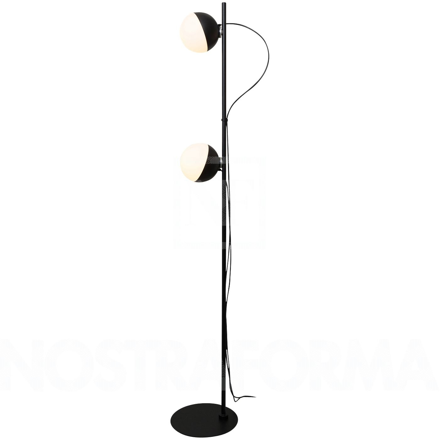 Milan Half Floor Lamp With Two Diffusers regarding dimensions 1400 X 1400