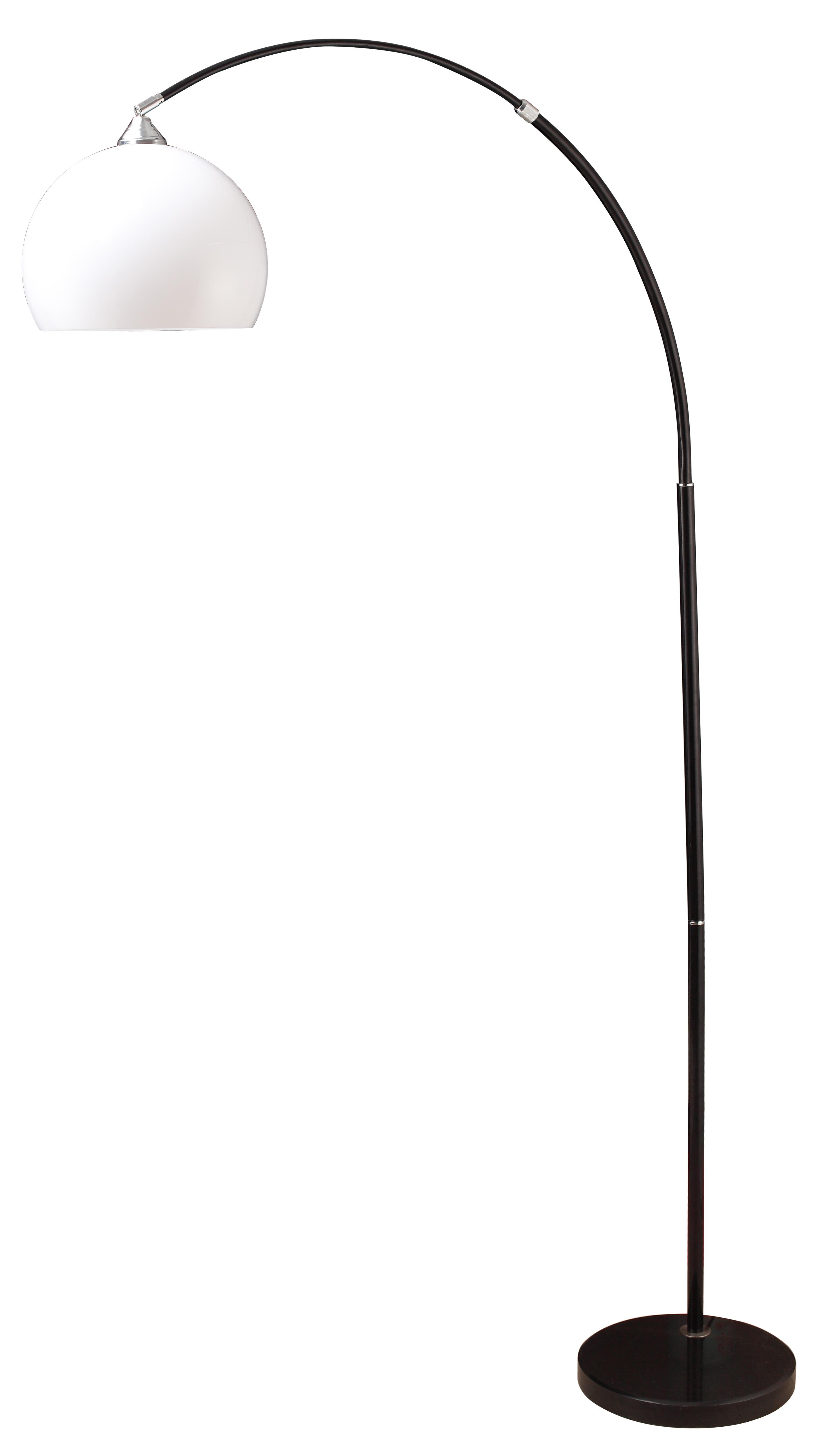 Milton Green Stars Sharon Modern Adjustable 75 Inch Arc Floor Lamp With Marble Base Black throughout size 2894 X 5167