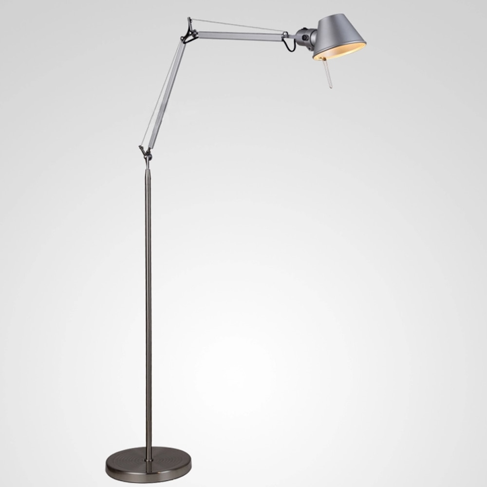 Minimalistic Floor Lamp 15m Aluminum Hat Shape Office Lighting Standing Lamp E27 Expansible Foyer Study Cafe Decoration Lights within sizing 1000 X 1000