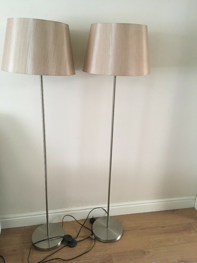 Mink Floor Lamps X2 In Pendlebury Manchester Gumtree pertaining to proportions 768 X 1024