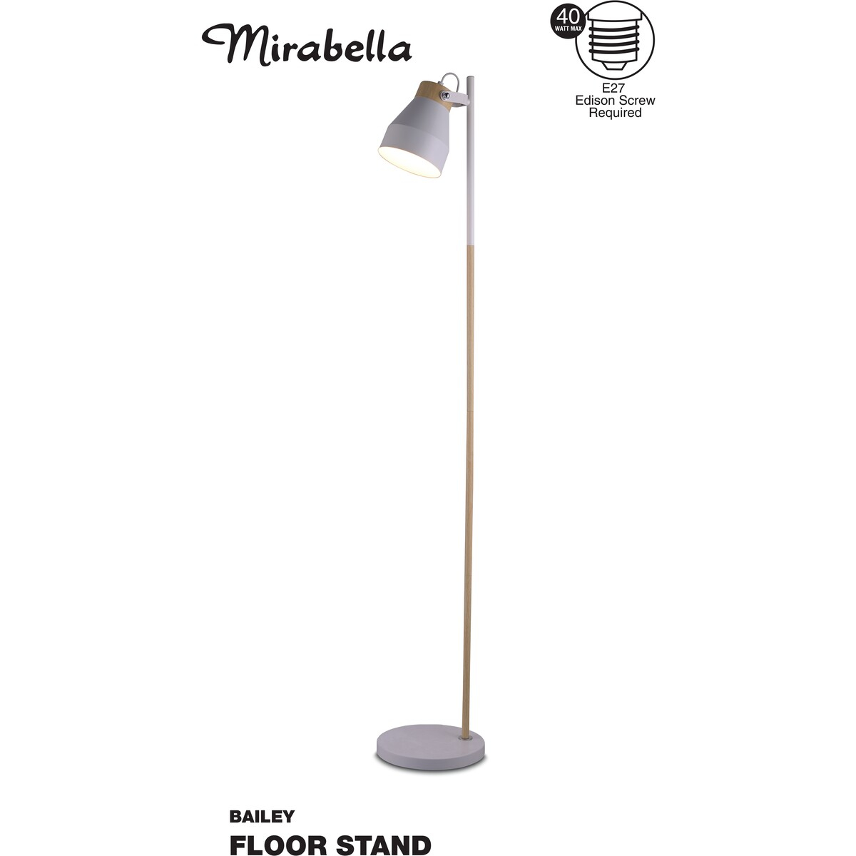 Mirabella Bailey Floor Lamp with proportions 1200 X 1200