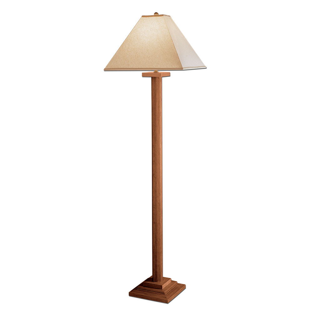 Mission Amish Hardwood Floor Lamp Microsun Lamps Rustic with regard to sizing 1000 X 1000