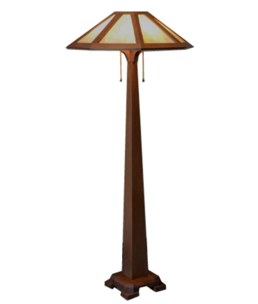 Mission Craftsman Floor Lamp Saugatuck In 2019 Craftsman within size 1020 X 1200