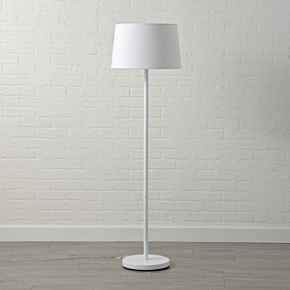 Mix And Match White Floor Lamp Base The Land Of Nod within size 1008 X 1008