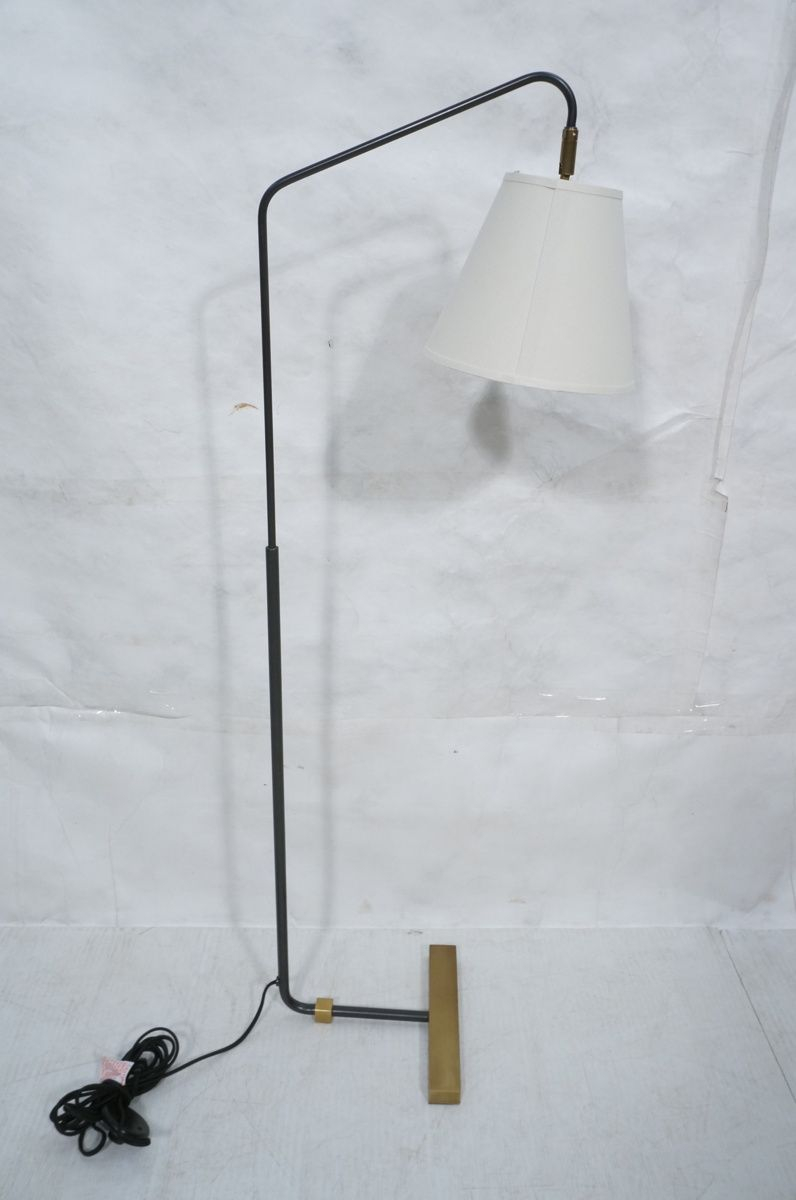 Modern Black Enamel Thin Tube Floor Lamp Hartman Style T within dimensions 796 X 1200