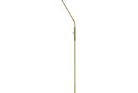 Modern Flex Arm Dimmable Reading Floor Lamp In Modern Gold Finish Sl233 within size 1000 X 1000