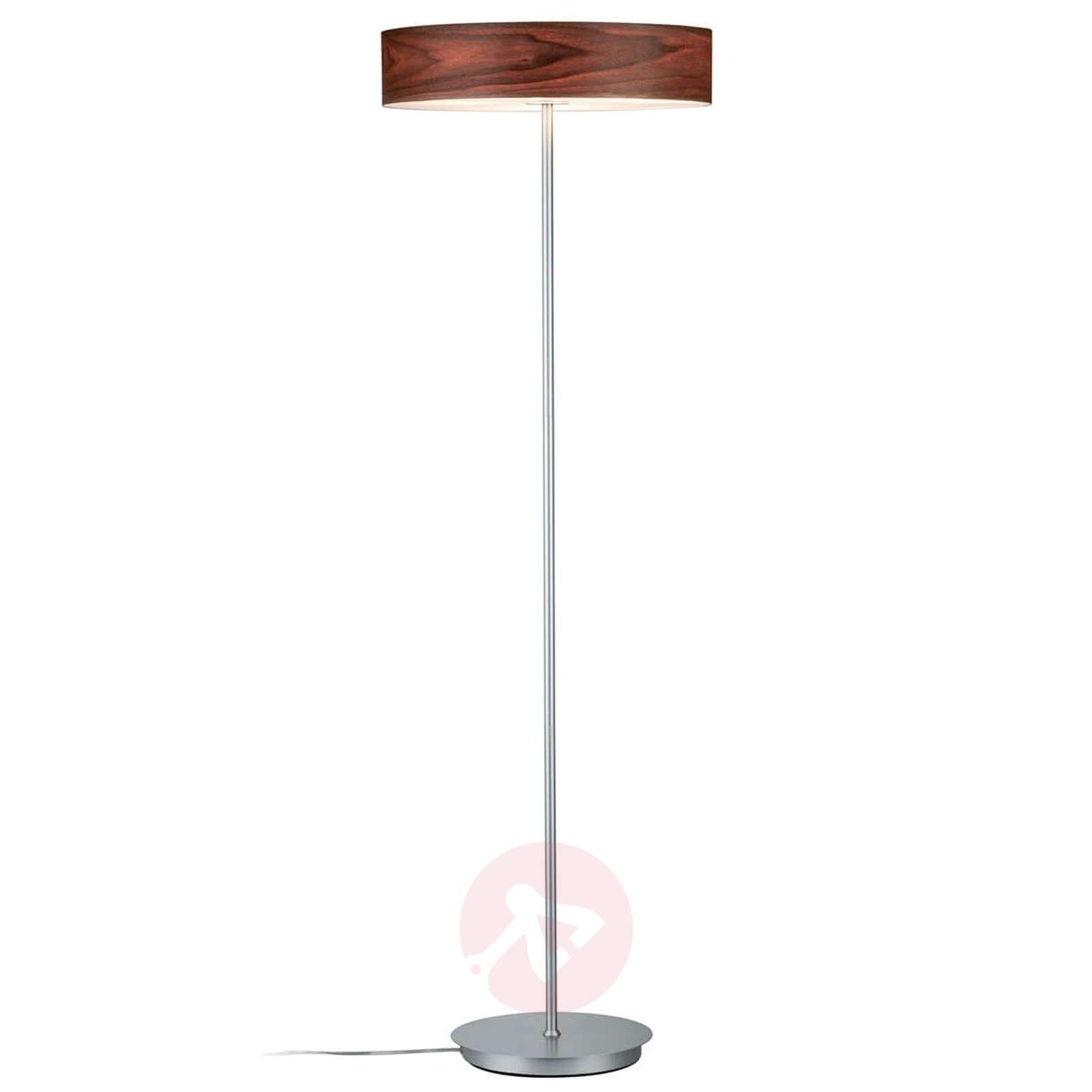 Modern Floor Lamp Liska With Wooden Lampshade within dimensions 1600 X 1600
