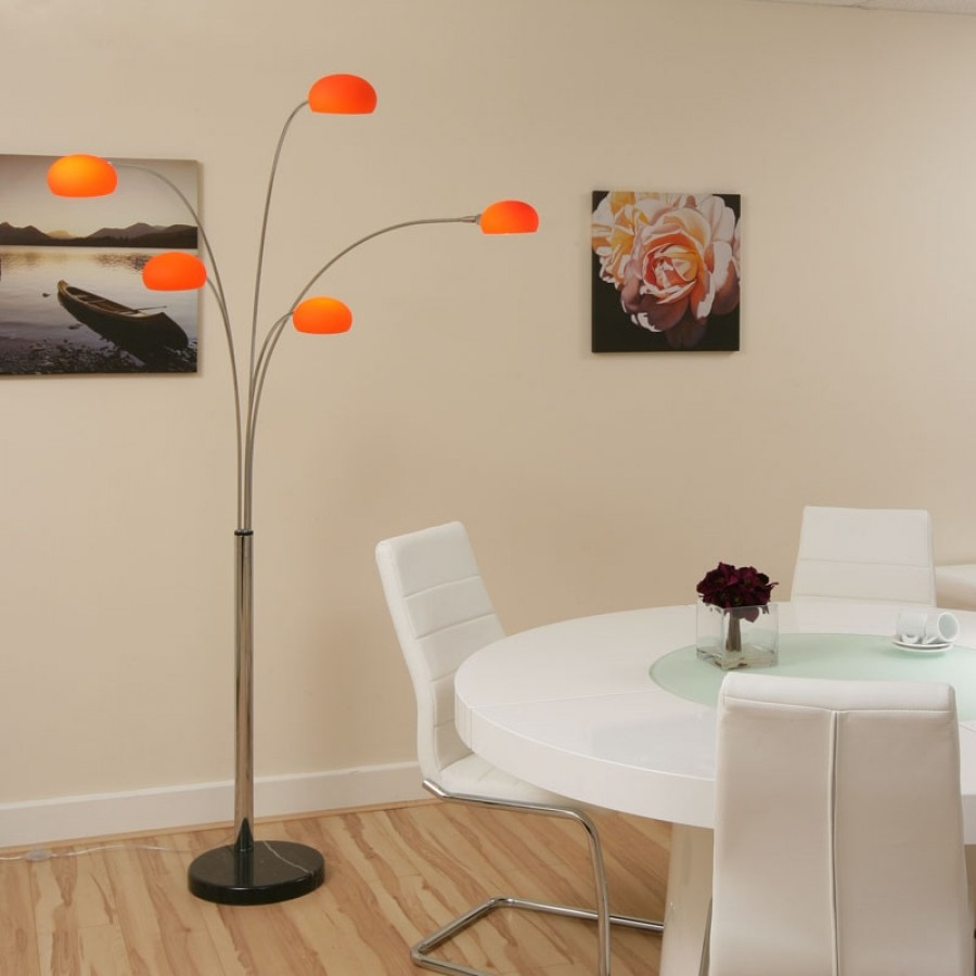 Modern Floorstandard Lamplightlighting Orange Glass New regarding sizing 900 X 900