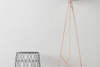 Modern Geometric Tripod Floor Lamp With Shade Available In regarding dimensions 2551 X 3000