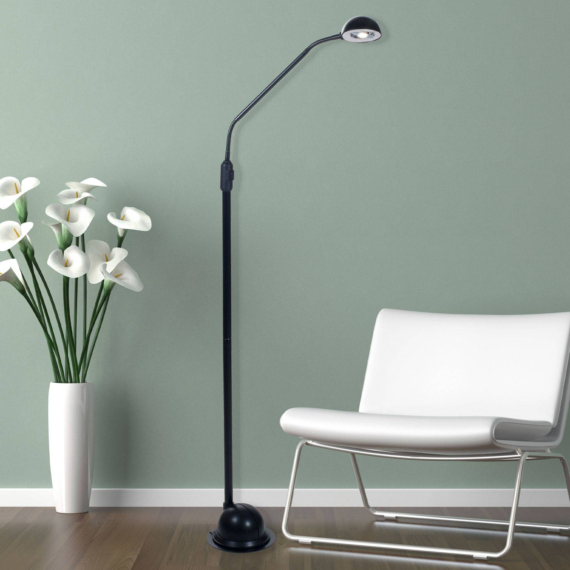 Modern High Power 5 Foot Led Floor Lamp Black Includes intended for proportions 2000 X 2000