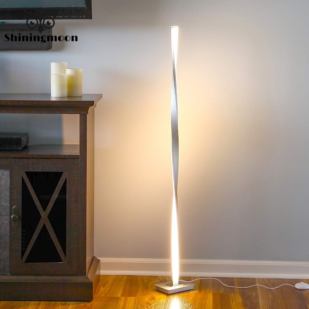 Modern Led Floor Lamp Nordic Aluminium Office Decorative within measurements 1000 X 1000