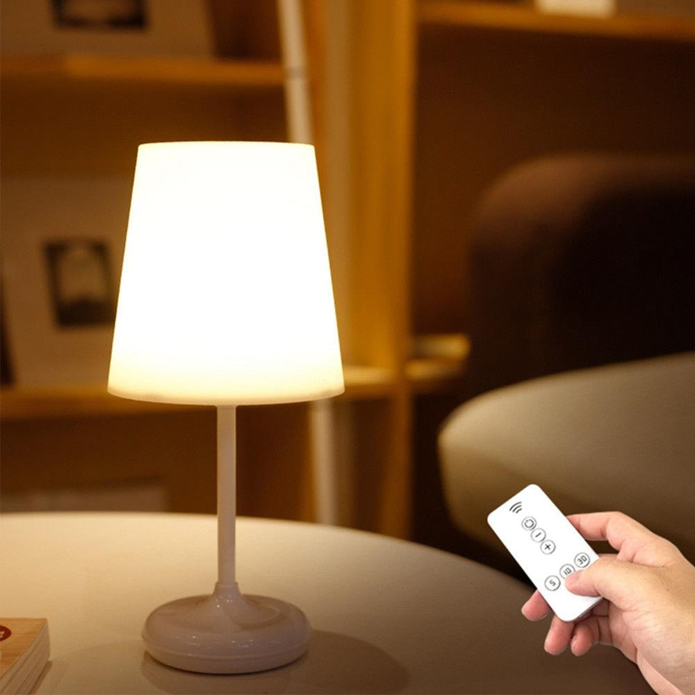 Modern Remote Control Bedroom Led Table Lamp Touch Control 3 Gear Dimming Decor regarding dimensions 1000 X 1000