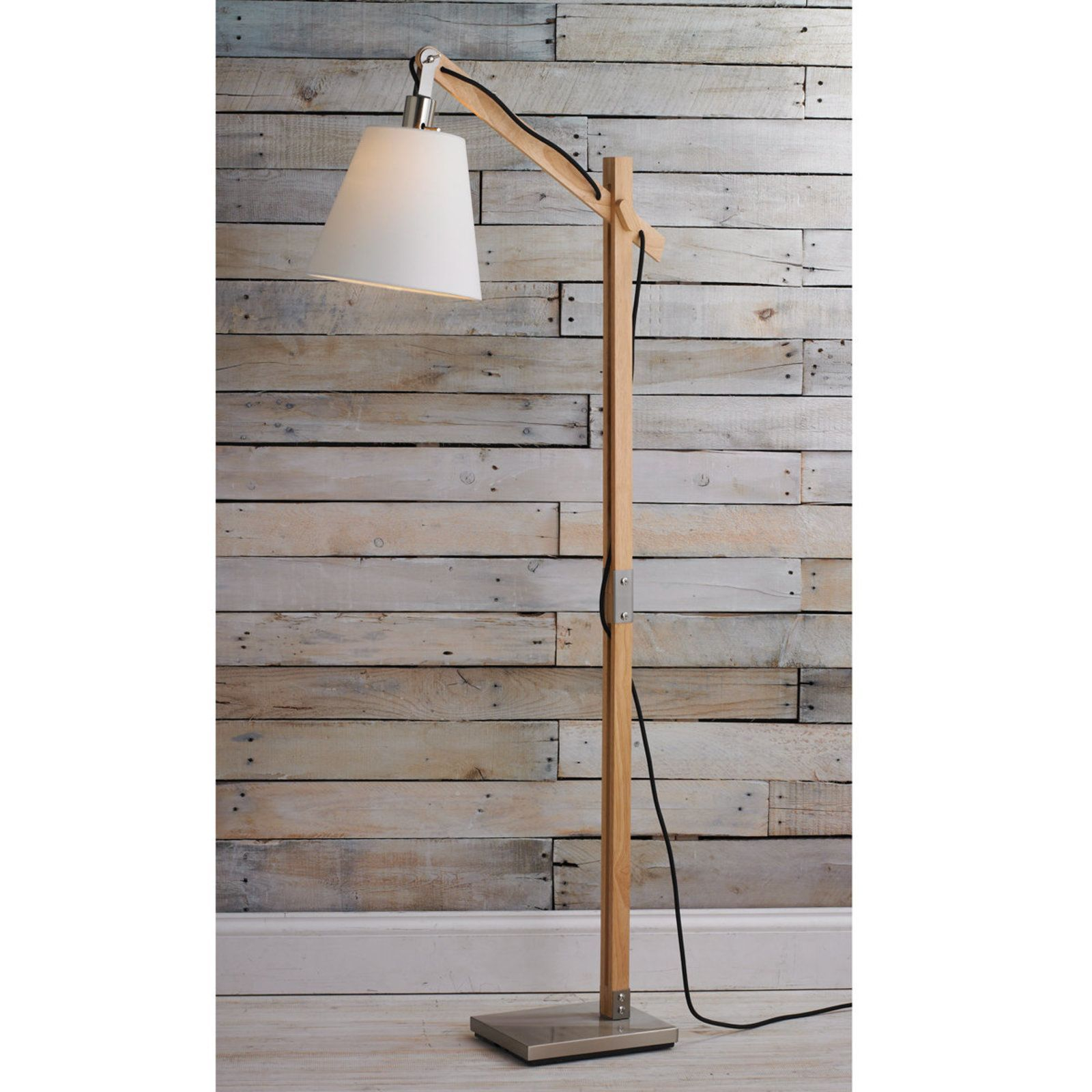 Modern Rustic Wood Arc Floor Lamp In 2019 Rustic Floor regarding measurements 1600 X 1600