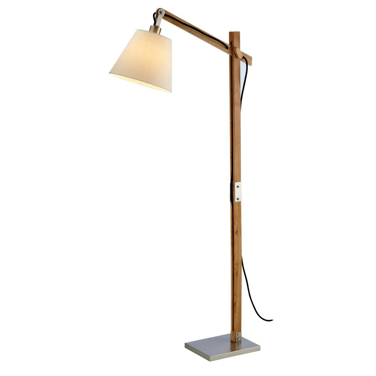 Modern Rustic Wood Arc Floor Lamp Natural Floor Lamps inside proportions 1200 X 1200