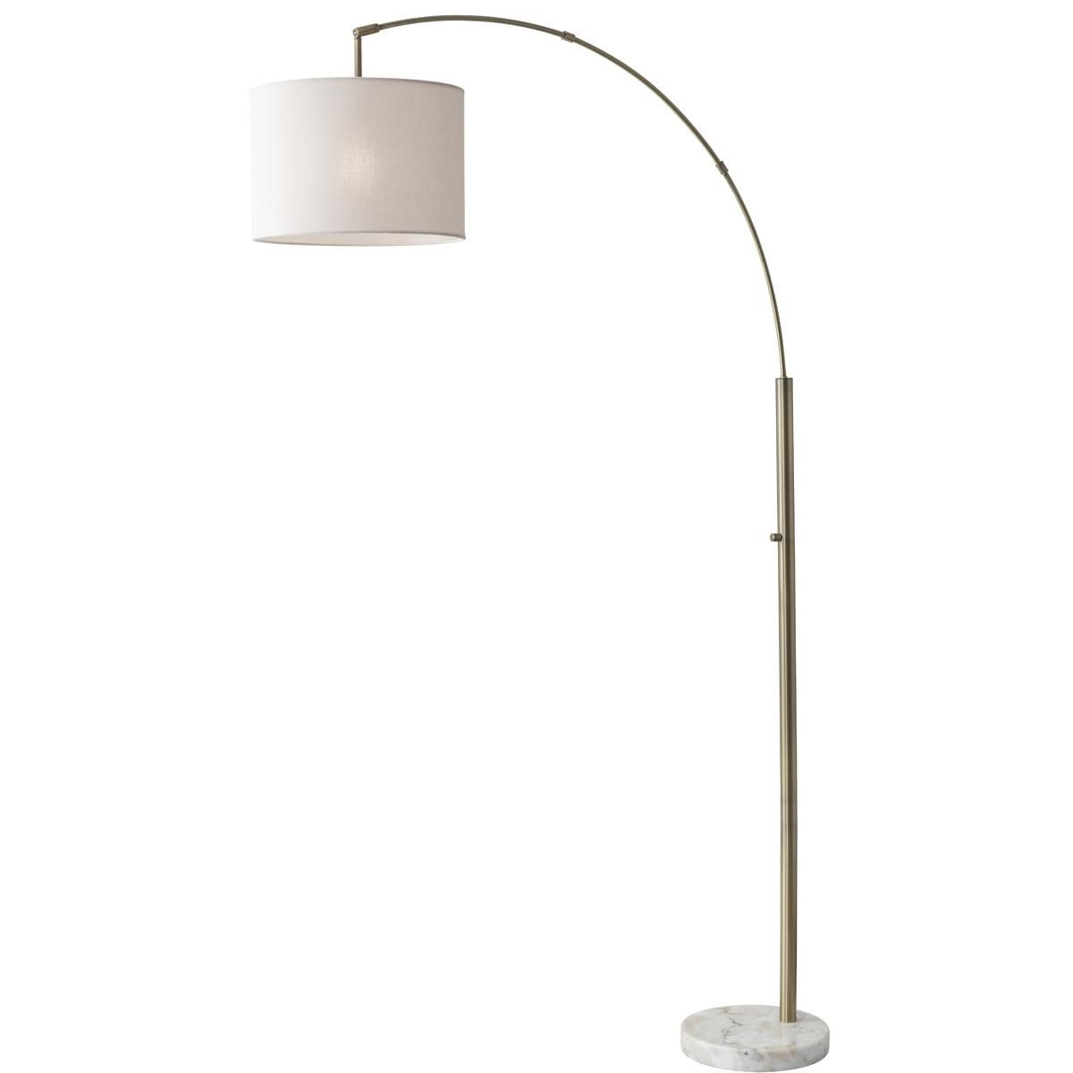 Modern Shade Single Light Arc Floor Lamp Dream Abode Arc regarding size 1200 X 1200
