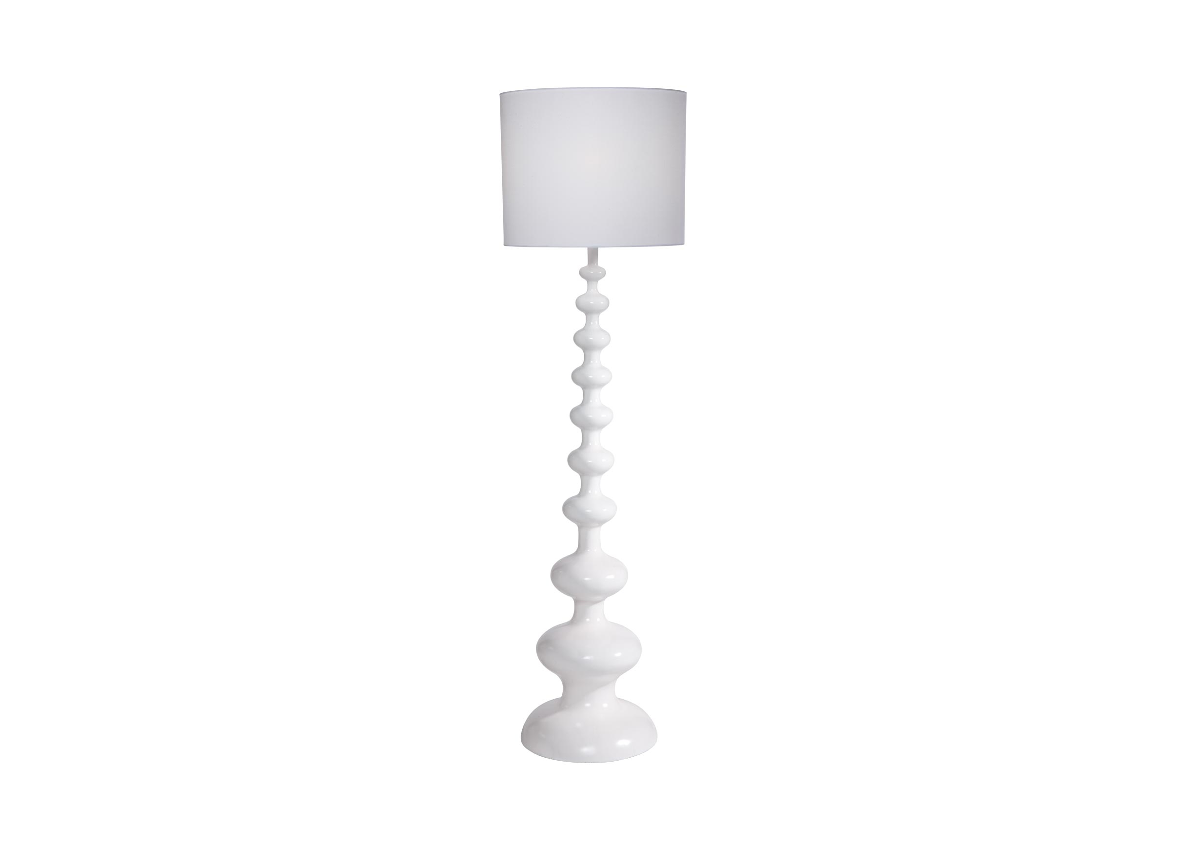 Modern Spindle Floor Lamp Snow White Gloss Floor Lamp regarding measurements 2430 X 1740