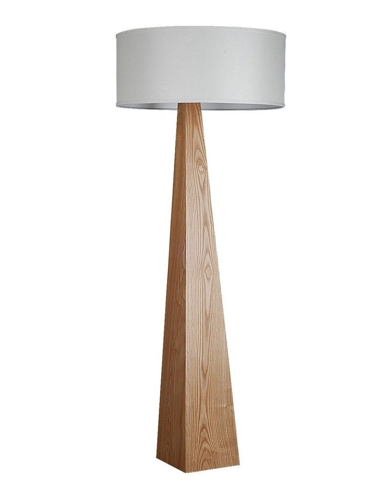 Modern Style Wooden Floor Lamp With Triangle Base In 2019 intended for proportions 800 X 1000
