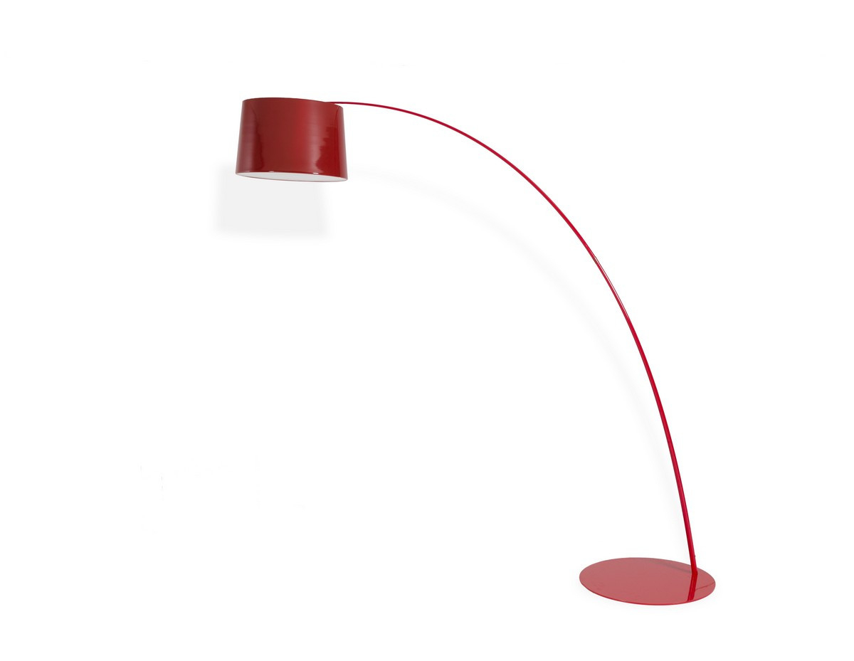 Modrest 7023 Modern Red Floor Lamp in measurements 1200 X 929