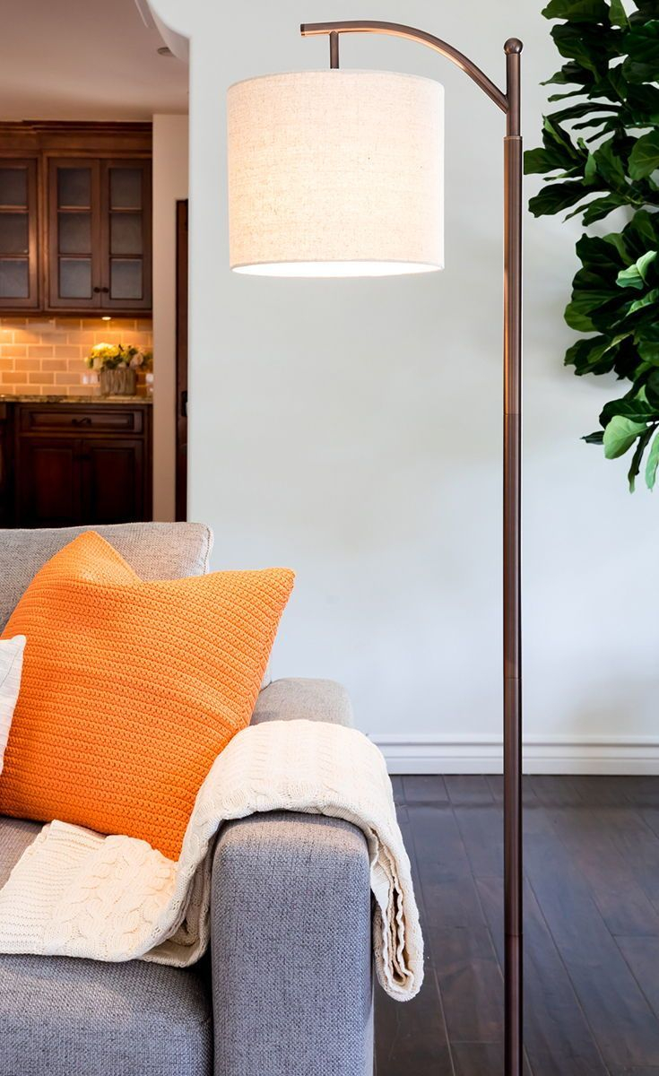 Montage Led Floor Lamp Classic Pole And Arc Reading Light intended for sizing 735 X 1200